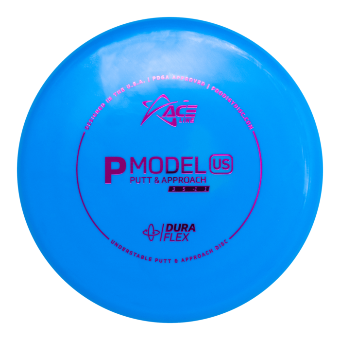 Ace Line P Model US Putt & Approach / 3,5,-1,1 (Blue/Glow)