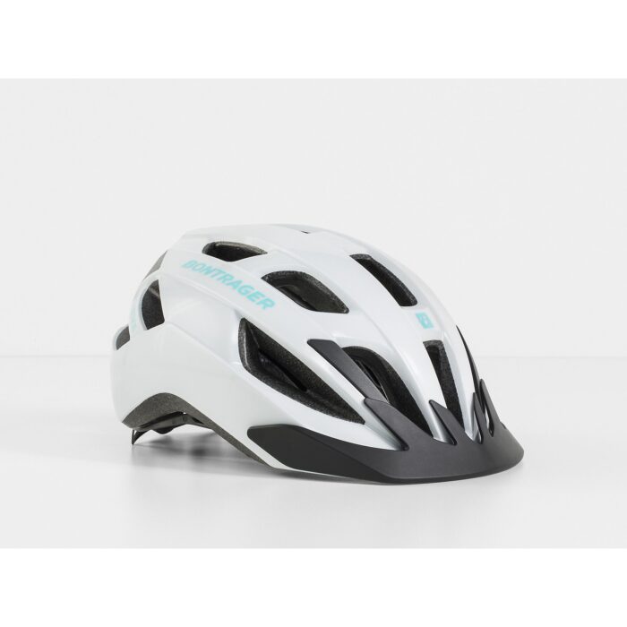 Bontrager Solstice Bike Helmet - white w/ black trim