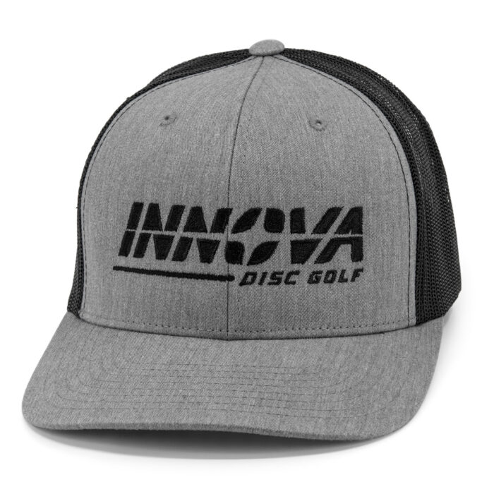 Innova Burst Trucker Hat (Charcoal/Black)