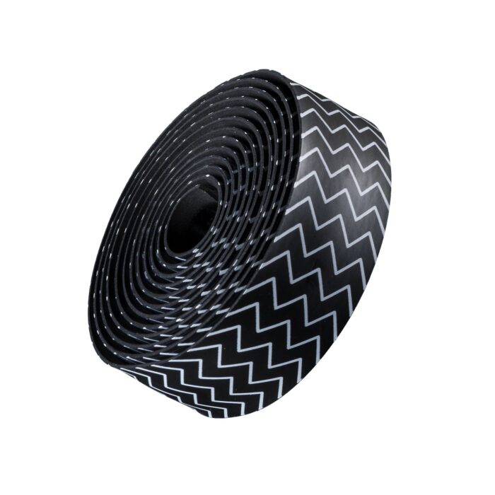 Bontrager Gel Cork Handlebar Tape (black zig-zag)