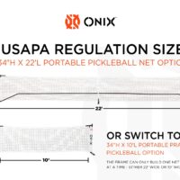 Onix Portable Pickleball Practice Net - Image 2