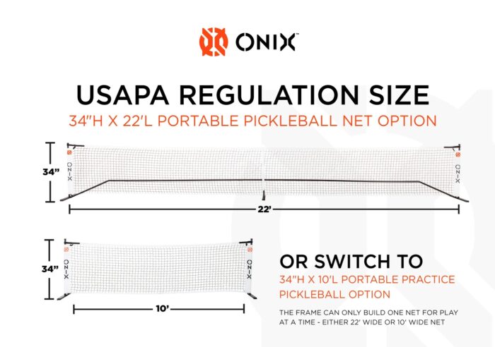 Onix Portable Pickleball Practice Net - Image 2