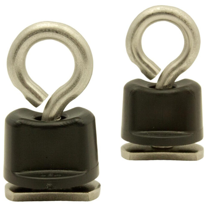 YakAttack Tie-Down Eyelet, Track Mount, 2pk