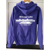 Webster Lake Zip-Up Hoodie - SMALL / Purple