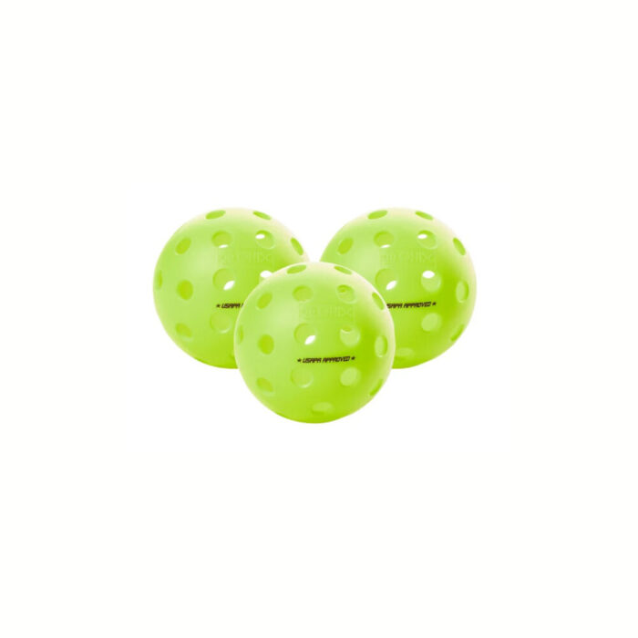 Onix Fuse G2 Outdoor Pickleballs 3pack (green)