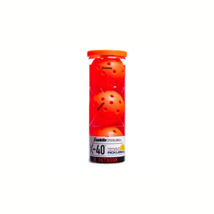 Franklin 3pk Outdoor Balls (Red)