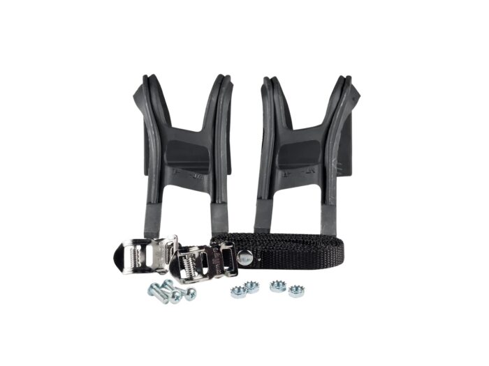 Wellgo MT-13 Medium Toe Clip & Strap Set