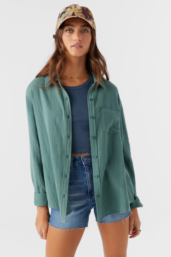 O'Neill Leni Long Sleeve Top (X-Large)