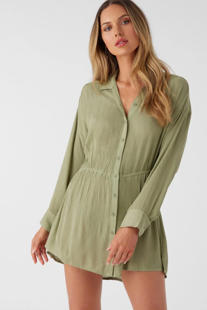 O'Neill Saltwater Solids Cami Swim Cover Up (X-Small)