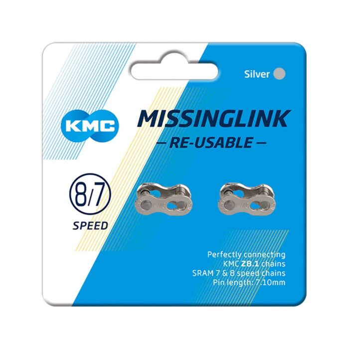KMC Missing Link Reusable SRAM Chain Link 8/7 Speed