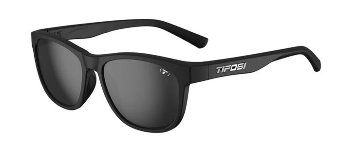 Tifosi Swank Satin Black Frame (Polarized Smoke Tint)