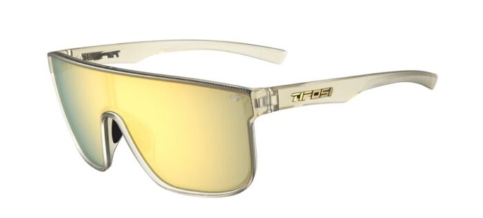 Tifosi Sanctum XL Satin Citrus Frame Smoke Tint with Yellow Mirror