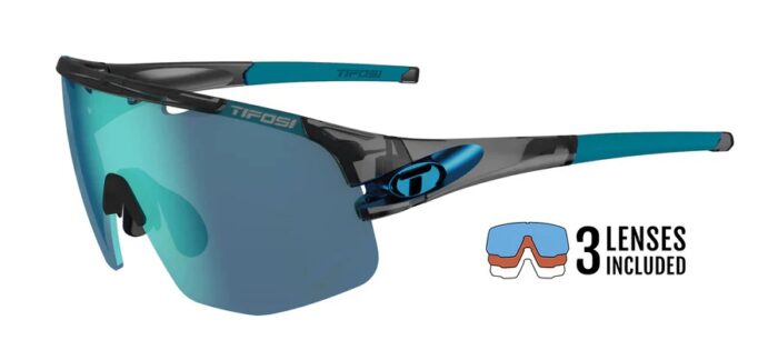 Tifosi Sledge Lite Crystal Smoke Frame Interchange