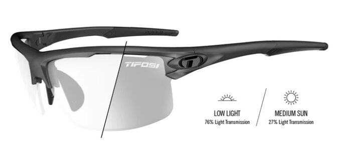 Tifosi Rivet Gunmetal Frame Light Night Fototec