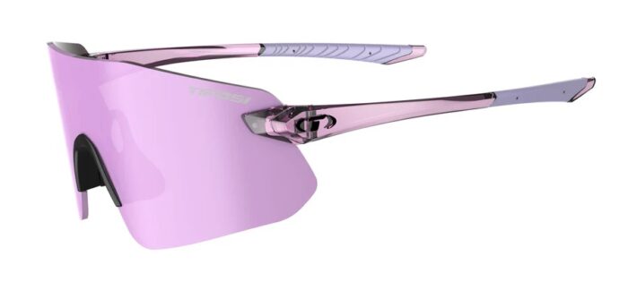 Tifosi Vogel SL Crystal Purple Frame Smoke Tint with Light Purple Mirror