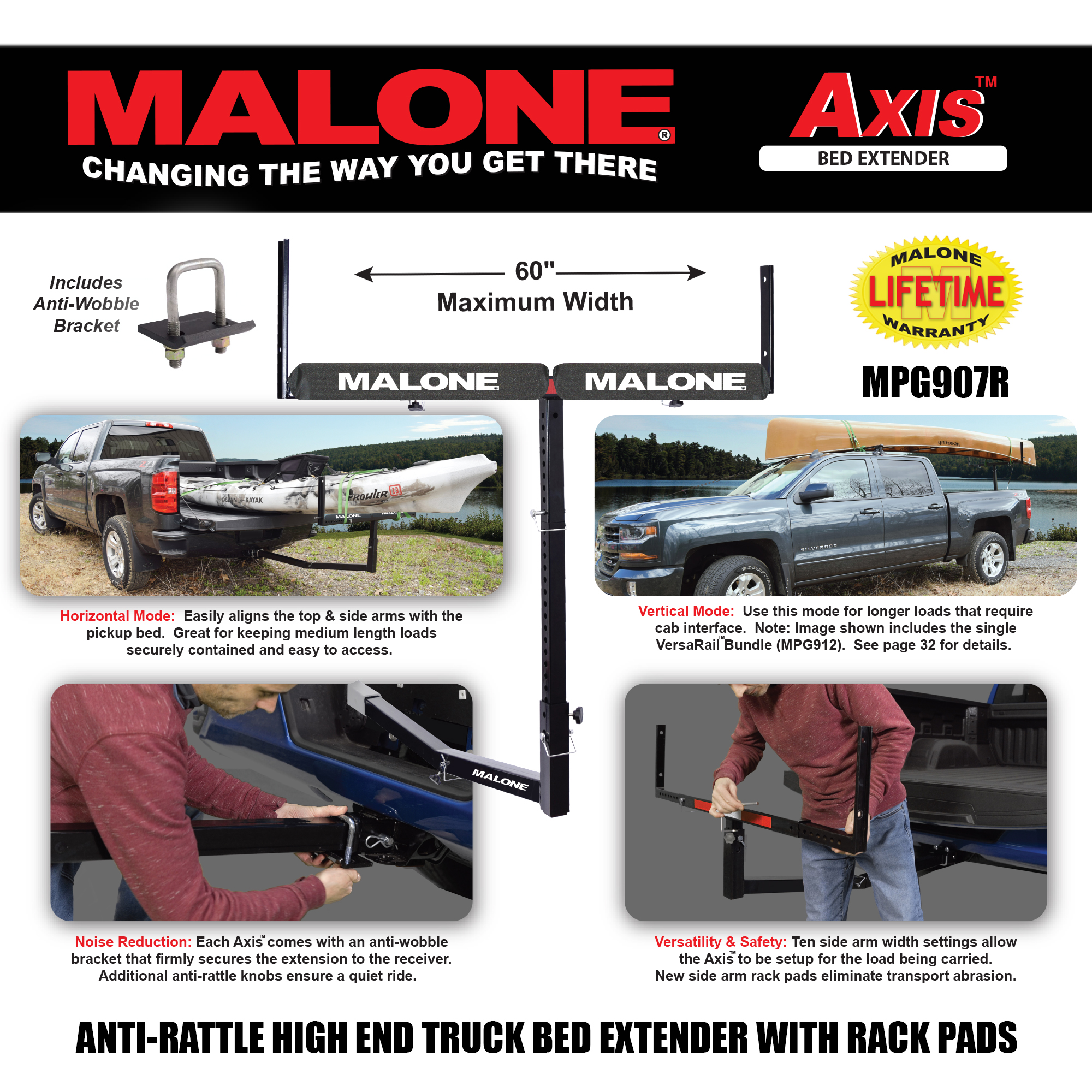 Malone Axis™ Truck Bed Extender - Image 5