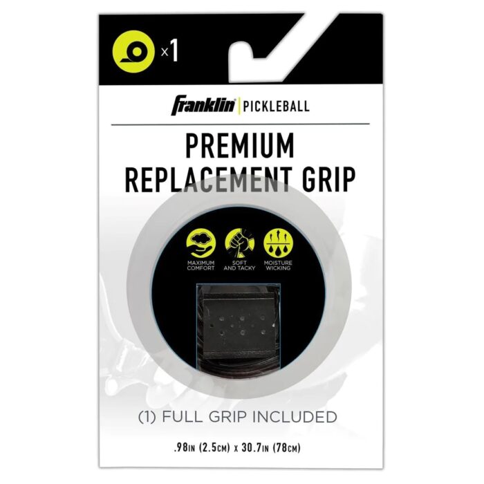 Franklin Premium Pickleball Replacement Grip (Black)