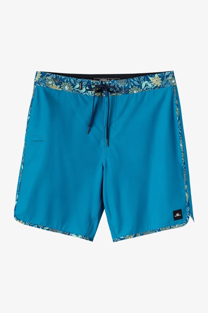 O'Neill Boy's Hyperfreak Heat Scallop 16" Boardshorts (Copen Blue) 24"