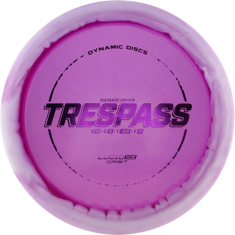 Dynamic Discs Trespass Distance Driver Lucid Ice