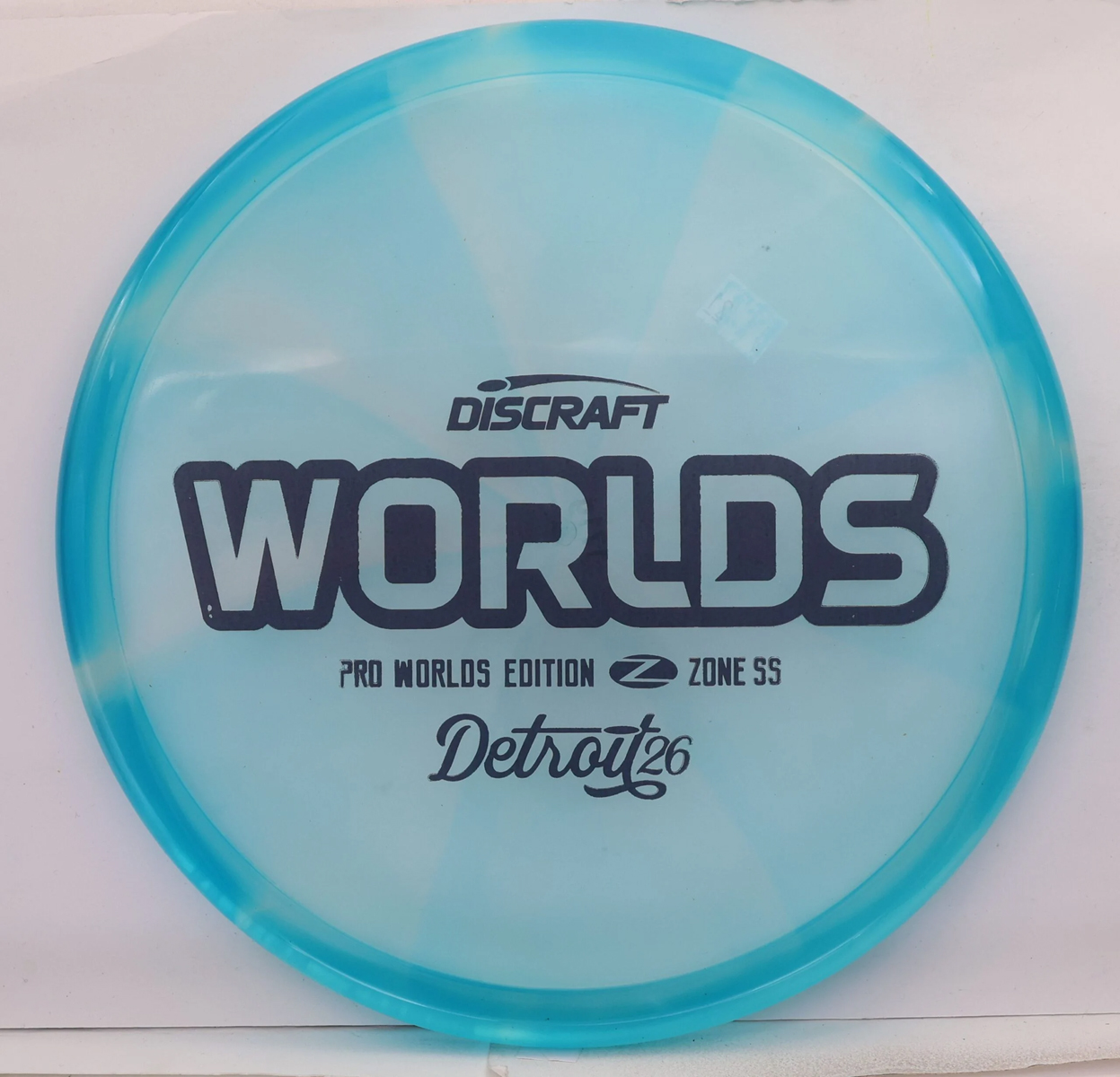 Discraft 2026 Worlds Z Swirl Zone SS