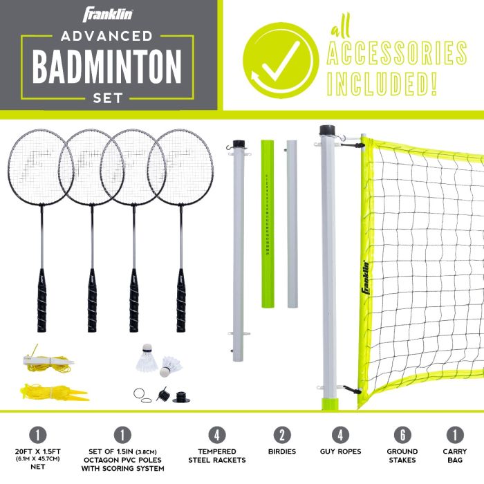 Franklin Advanced Badminton Set - Image 2
